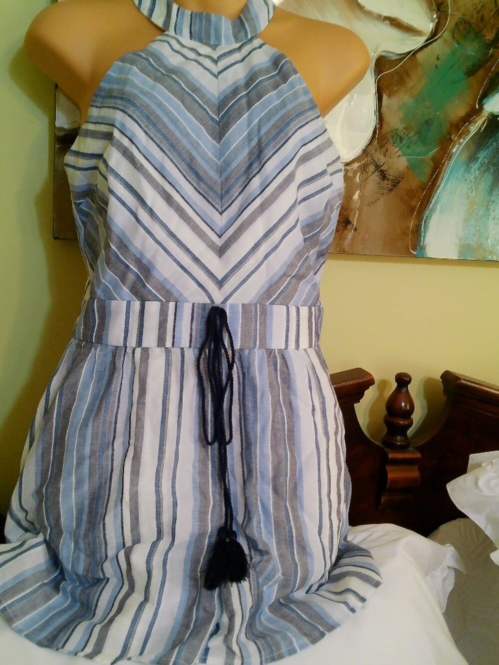 CRYSTAL SKY ROMPER SIZE SMALL GOOD CONDITION
